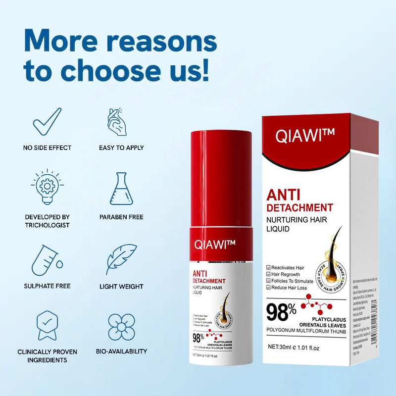 🔥 QIAWI™ Conditioning Spray – Grow Thicker, Stronger Hair & Beard Fast! 🔥