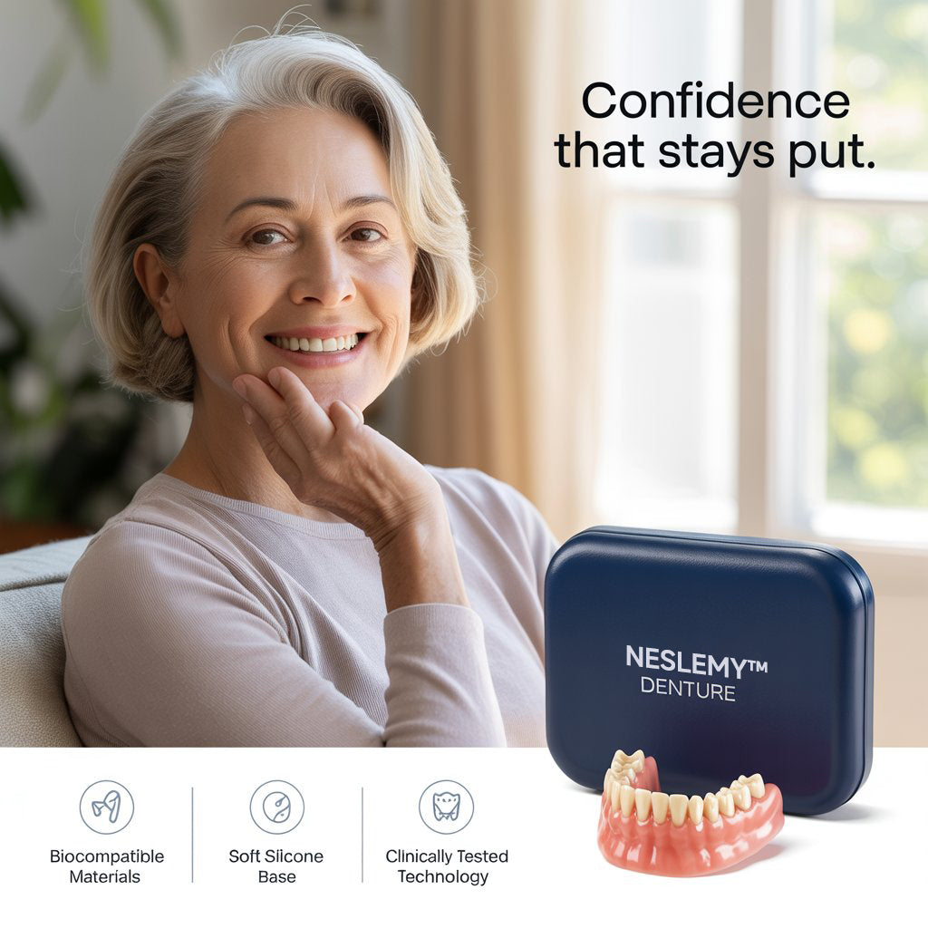 NESLEMY™ Adsorptive Denture