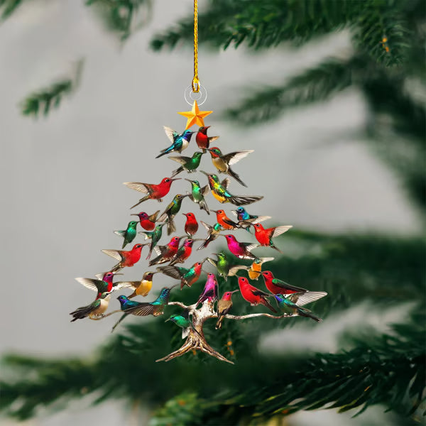 🔥🐦🎄Hummingbird Christmas Ornament✨(Same as in the video)