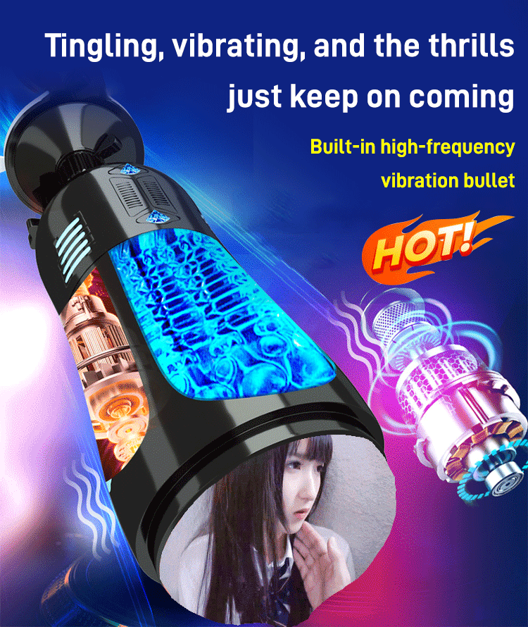 😘【Discreet Delivery】 Fully automatic, hands-free retractable relaxation cup