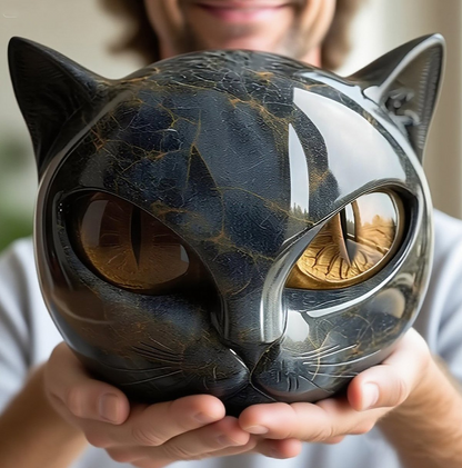 🔥LAST DAY 50% OFF🐈‍⬛Luxury Black Cat Sculpture – Elegant Home Décor & Gift-Ready Art Piece