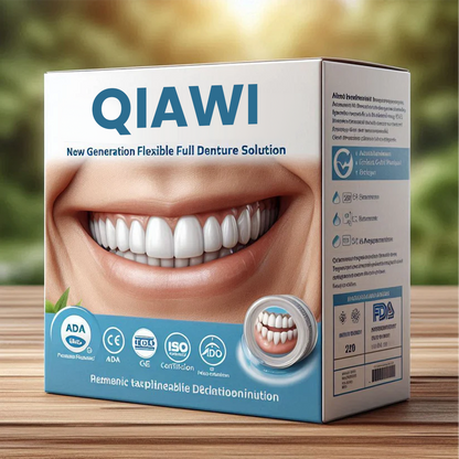 QIAWI™-✨ Transform Your Smile with the New Generation Flexible Full Denture Solution – Comfortable, Durable, and Naturally Beautiful 😁💎