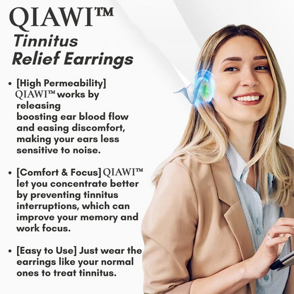 ✅Official Store - Hypethetic Pharmacy| QIAWI™  Tinnitus Relief Earrings