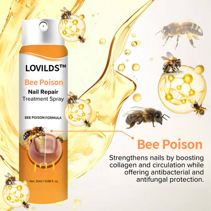 ✅Official Store - Walgreen Pharmacy| LOVILDS™ Bee Poison Nail Repair Treatment Spray