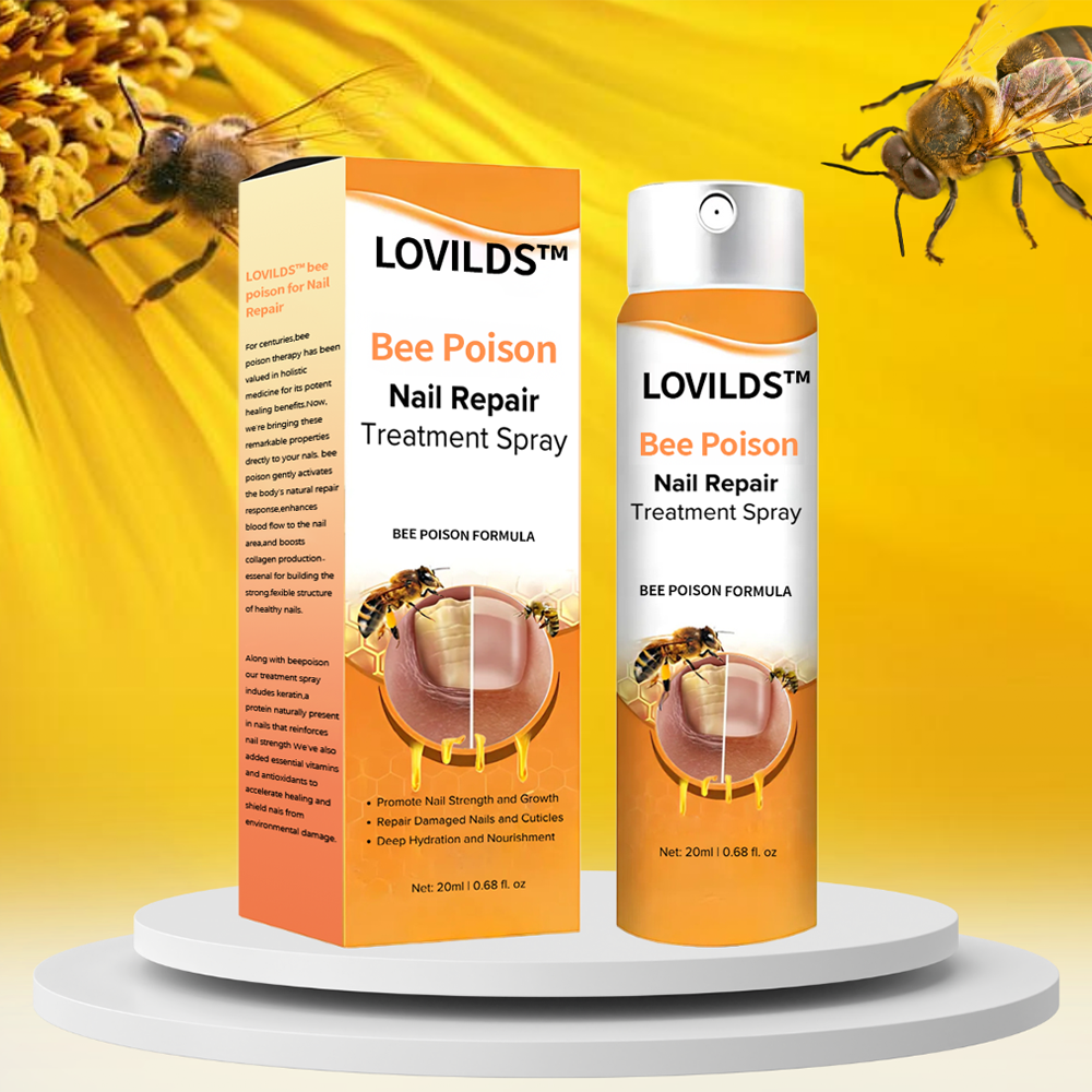 ✅Official Store - Walgreen Pharmacy| LOVILDS™ Bee Poison Nail Repair Treatment Spray