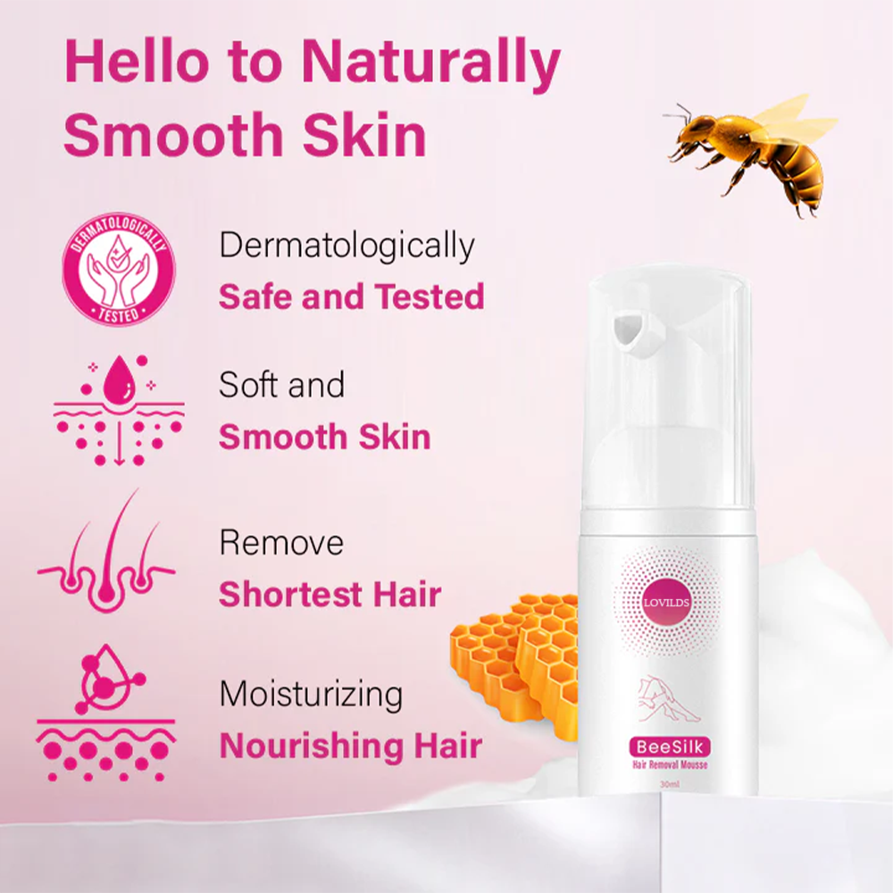 BBOJI™ BeeSilk Hair Removal Mousse