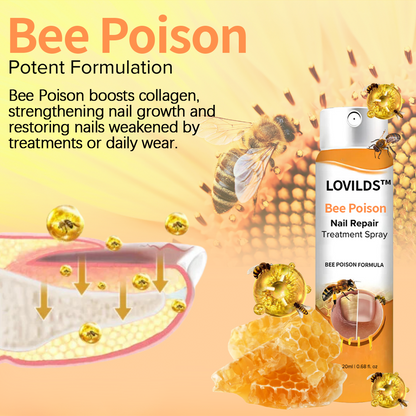 ✅Official Store - Walgreen Pharmacy| LOVILDS™ Bee Poison Nail Repair Treatment Spray