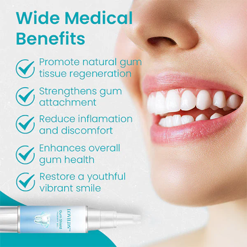 🦷🔥Last Day Promotion 80% OFF-LOVILDS™ Gum Shield Therapy Gel