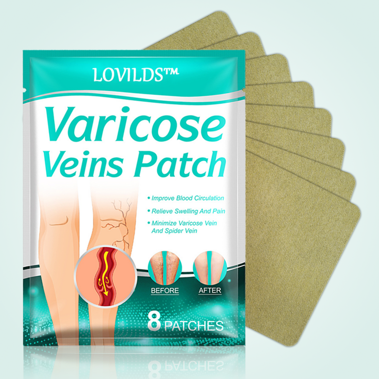 ✨ Last Day Discount: 80% OFF 🌸 LOVILDS™ Leech Varicose Veins Patch