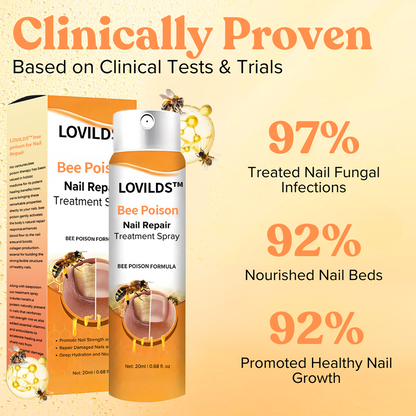 ✅Official Store - Walgreen Pharmacy| LOVILDS™ Bee Poison Nail Repair Treatment Spray