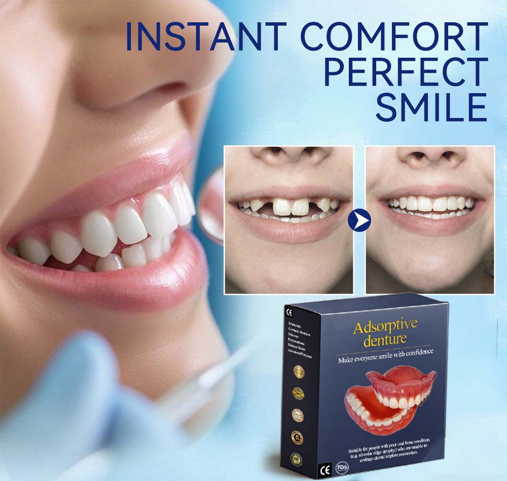 ✅ Official Store: QIAWI™ Adsorptive denture(⏰Limited time discount last 30 minutes⏰)
