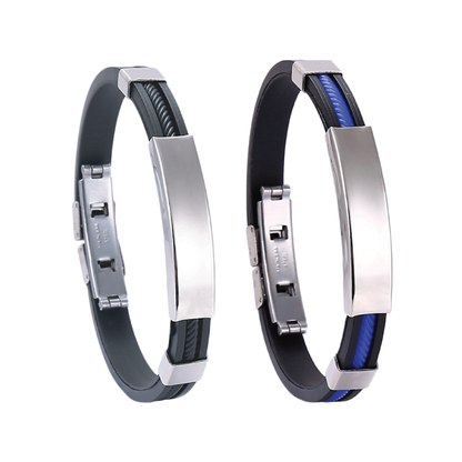 NESLEMY™ Therapeutic Lympunclog Titanium Wristband（🔥LAST DAY SALE-80% OFF)
