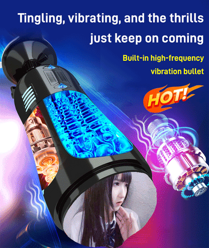 😘【Discreet Delivery】 Fully automatic, hands-free retractable relaxation cup