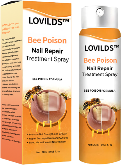 ✅Official Store - Walgreen Pharmacy| LOVILDS™ Bee Poison Nail Repair Treatment Spray
